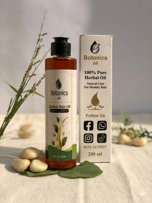 Herbal Hair Oil – Natural Care for Healthy & Strong Hair