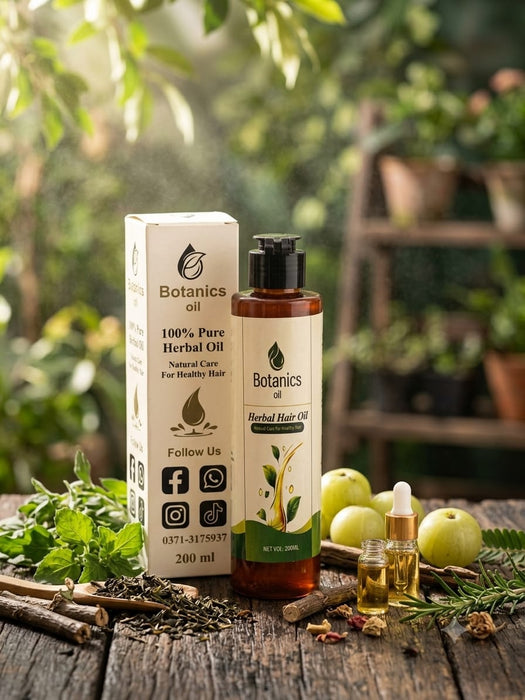 “Herbal Hair Oil”